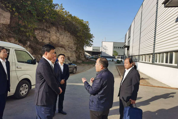 平（píng）陰縣委書記楊旭東來公司視察