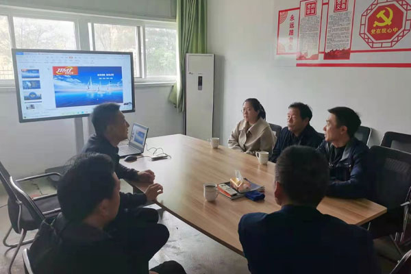 河南新鄉摩耐特活塞有限公司韓總一行來公司參（cān）觀洽談